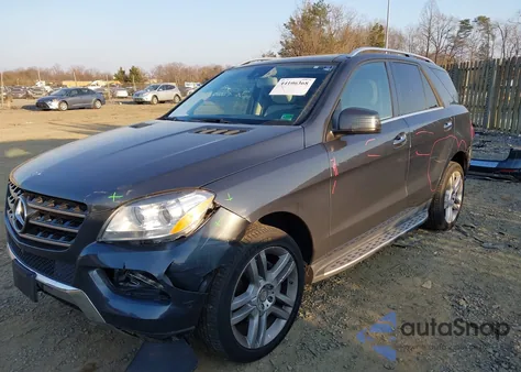 2015 Mercedes-Benz Ml 350 4Matic из США, поврежденный, VIN 4JGDA5HB5FA597095